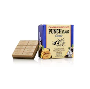 100mg THC Peanut Butter Milk Chocolate Bar - Punch Bar