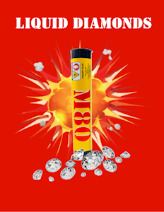 M80 - Frosted Jealousy Liquid Diamonds Kief Coated Infused Pre-Roll 1g