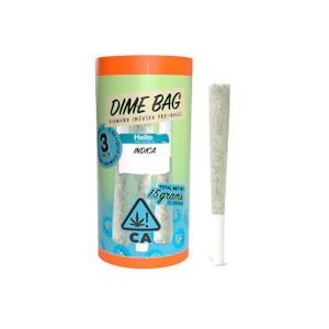 Dime Bag - DIme Bag Ace OG Diamond Infused 3pk Prerolls