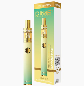 DIME INDUSTRIES - DIME 1G AIO Banana MAC Live Reserve Disposable
