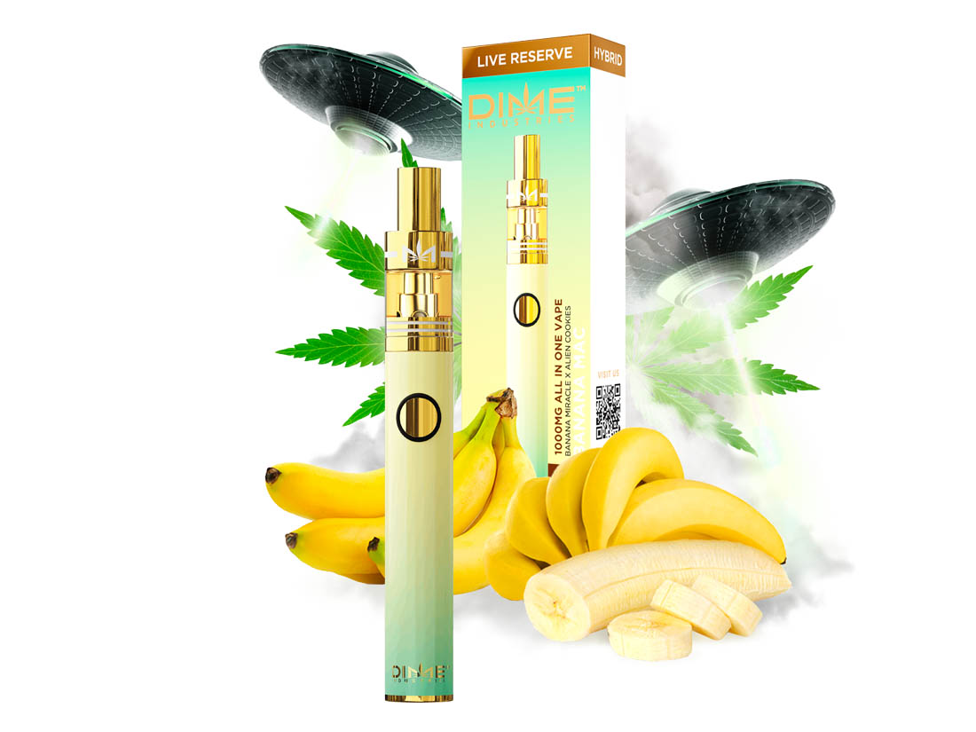 banana Mac dime for sale online | https://dimedisposableshop.com/