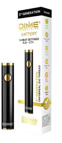 Dime Industries - Dime Industries | Battery | Black | 5th Generation  Main Image