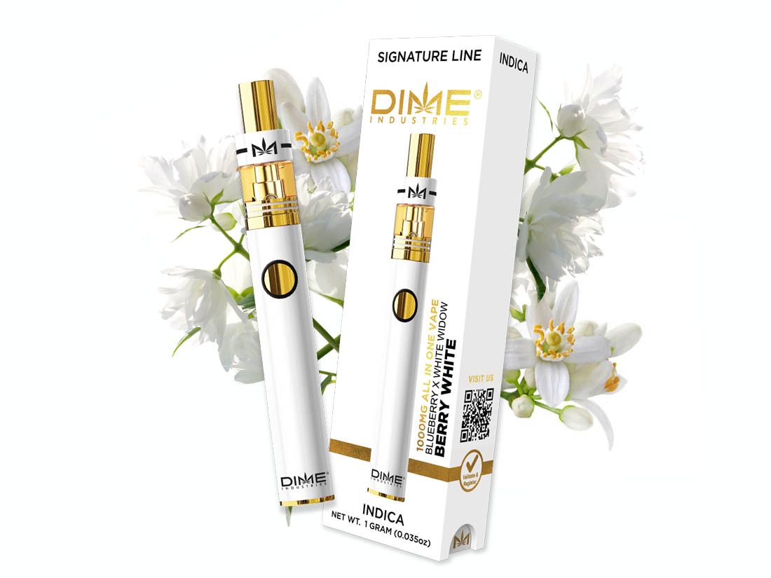 Dime - Berry White - 1g All-In-One Vape - Recreational Ca...