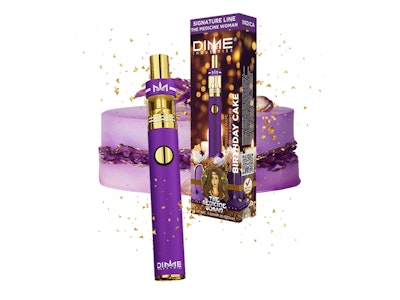 DIME INDUSTRIES - Dime - Birthday Cake The Medicine Woman Collaboration - 1g All-In-One Vape