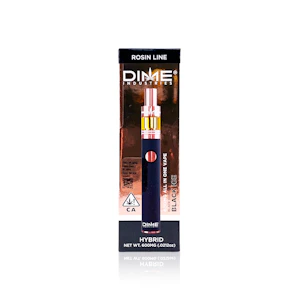 Dime Industries - DIME INDUSTRIES - Disposable - Black Ice - Rosin - 600MG