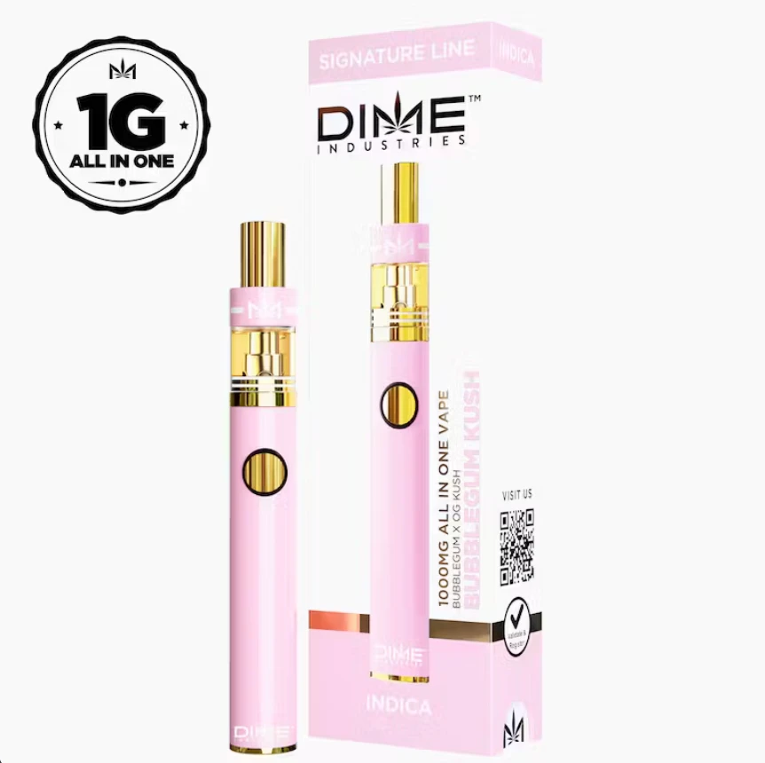Dime Industries - BUBBLEGUM KUSH DISPOSABLE 1G - DIME INDUSTRIES Main Image