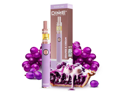 Dime - Dime - Grapes & Cream - 600mg Rosin All-In-One Vape