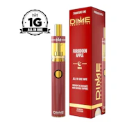 Dime Industries | Forbidden Apple | All-In-One Vape | 1g