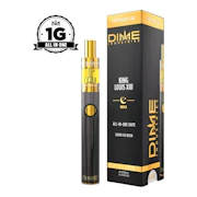 Dime Industries | King Louis XIII | Live Reserve All-In-One Vape | 1g