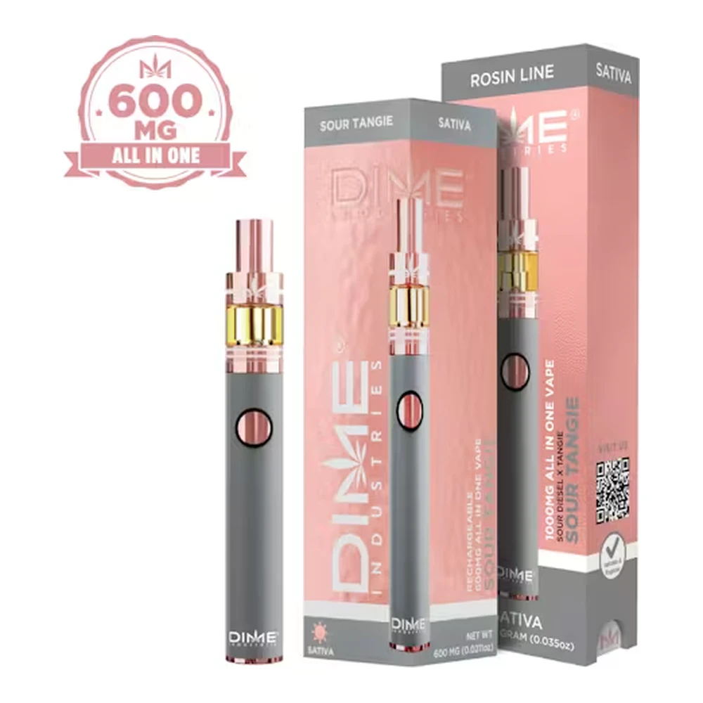 Dime Industries - Dime Industries | Sour Tangie | Rosin All-In-One Vape | 0.6g Main Image