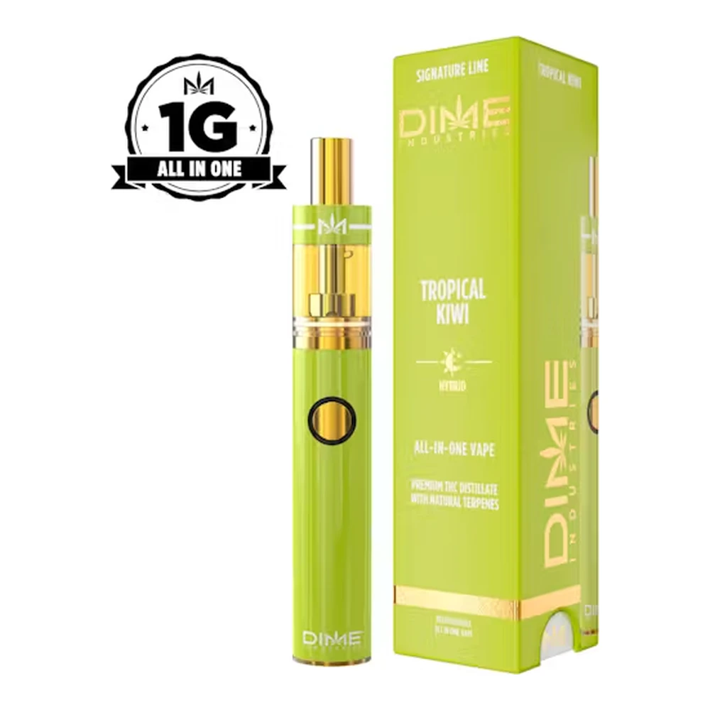 Dime Industries - Dime Industries | Tropical Kiwi | All-In-One Vape | 1g Main Image