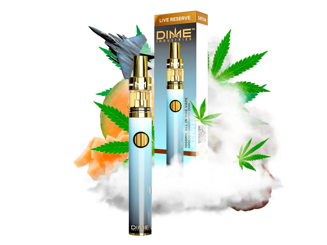 Dime Industries - Dime - Jet Fuel - 1g Live Reserve All-In-One Vape Main Image