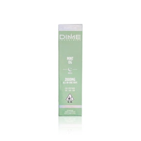 DIME INDUSTRIES - All In One - Mint OG - THC:CBD:CBN - 2G