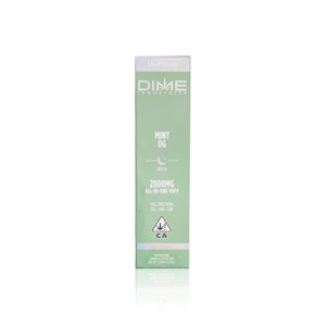 DIME INDUSTRIES - DIME INDUSTRIES - All In One - Mint OG - THC:CBD:CBN - 2G