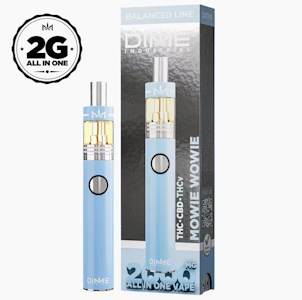 DIME - DIME - Disposable Vape - Balanced Line - Sativa - Mowie Wowie - (2g)