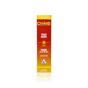 DIME INDUSTRIES - All In One - Peach Mojito - Live Reserve - 1G
