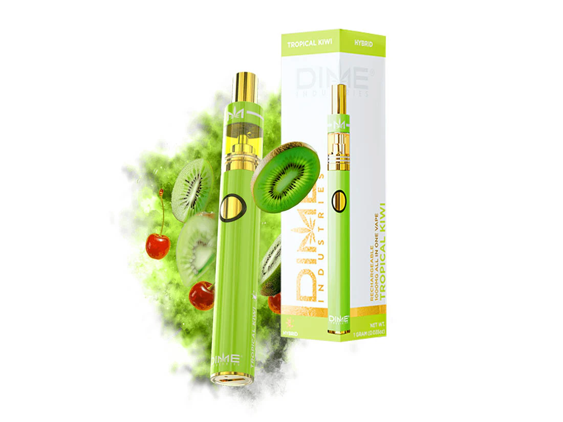 Dime Industries - Dime - Tropical Kiwi - 1g All-In-One Vape Main Image