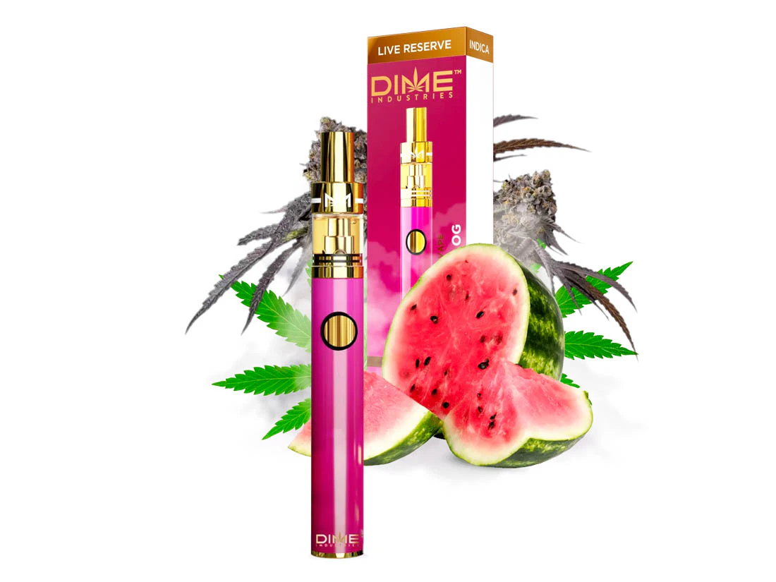 Dime Industries - Dime - Watermelon OG - 1g Live Reserve All-In-One Vape Main Image