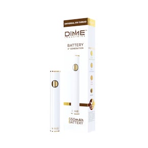 White | Dime Battery