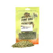 Dime Bag - 3.5g Pre Ground Flower (Strawberry Biscotti-Hybrid)