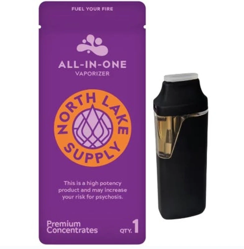 North Lake Supply - Lavender Kush  CD Terps Disposable 1g Main Image