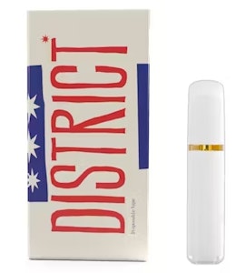 DISTRICT CANNABIS - Gelato Cake Liquid Diamonds and Sauce Vape Disposable 1g