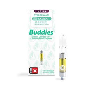 Buddies - Strawberry Watermelon, Distillate, 1g