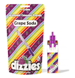 Dizzies Infused Preroll Pack 10pk 4g Grape Soda