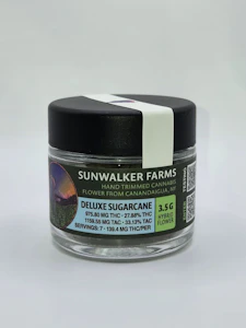 Sunwalker Farms - Sunwalker Farms - Deluxe Sugarcane - 3.5g - 27.88% THC - Dry Flower