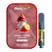 Lemon Cherry Gelato (H) | 1g Cartridge Vape | Dompen
