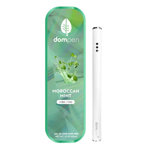 Dompen - Moroccan Mint (S) | 1:1 CBD:THC 1g AIO | Dompen