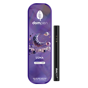 Dompen - Luna (Vanilla Lavender) (I) | CBN 1g AIO Vape | Dompen