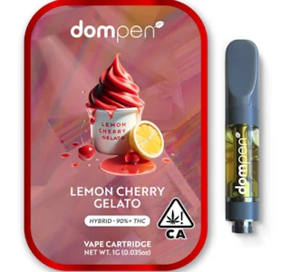 DOMPEN - DOMPEN - Lemon Cherry Gelato - Vape Cart - 1G