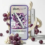 Dompen Grapes and Cream 1g AIO vape