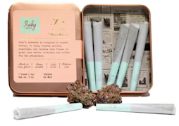 Ruby Farns | Doobies | 7 Count | Indica - OG #18 | Net 3.5G (.5g)