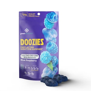 DOOZIES - Doozies - Blue Raspberry - (1:1:1 THC:CBD:CBN)