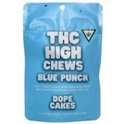 Dope Cakes - Blue Punch Taffy 200mg