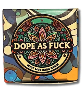 DAF - Dope As Fuck - DAF - Live Rosin - Cherry Flames 71%