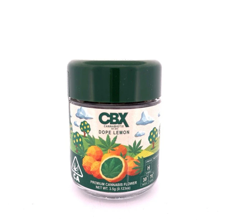 CBX: Cannabiotix - CBX - Dope Lemon - 3.5g Flower Main Image