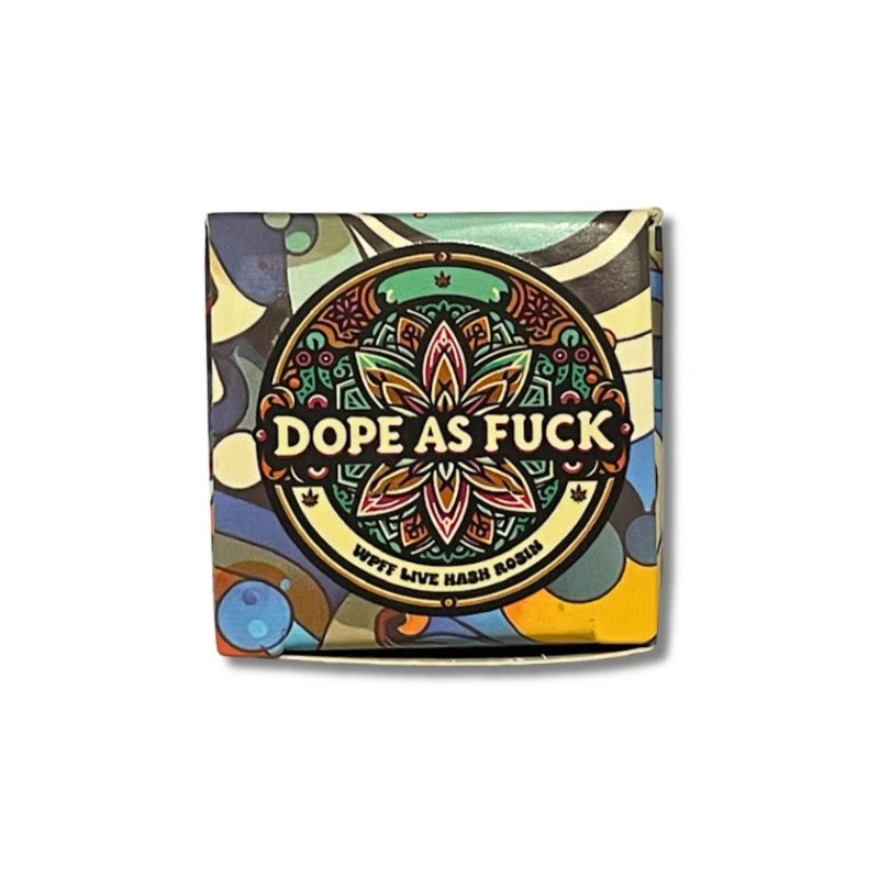 DOPE AS FUCK - ROSIN - PINEAPPLE SPRITZER 1G - DOPE AS F*CK Main Image