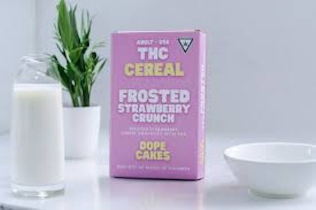 Dope Cakes - Dope Cakes - Strawberry Frosted Crunch THC Cereal