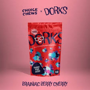 Choice Chews - Dorks - Brainiac Berry Cherry - 200mg