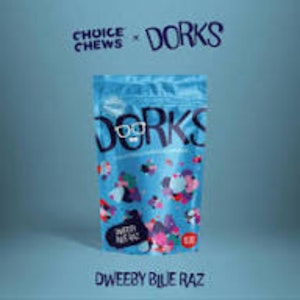 Choice Chews - Dorks | Dweeby Blue Raz | 200mg