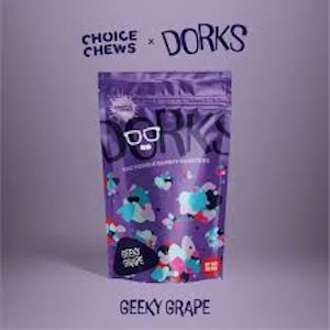Choice Chews - Dorks - Geeky Grape - 200mg