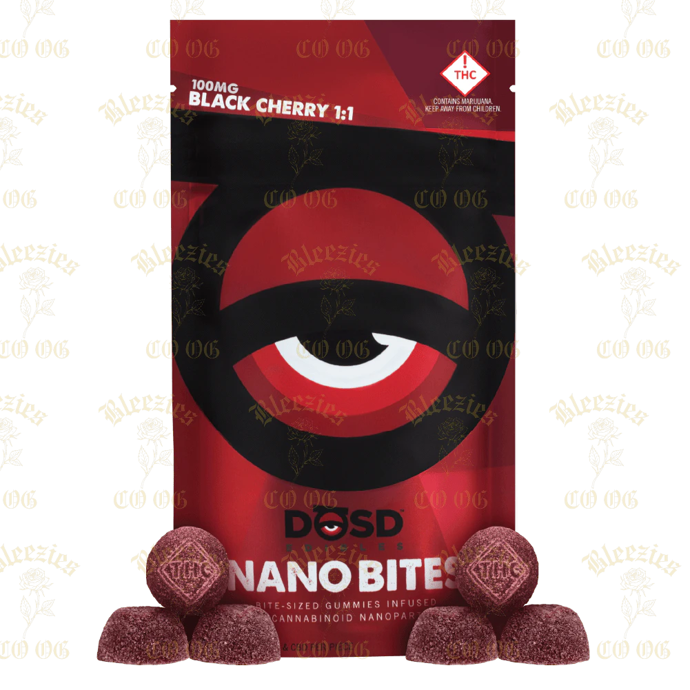 DOSD(OCC) - DOSD - Gummies - Chill Vibes - Black Cherry - 1:1 Main Image