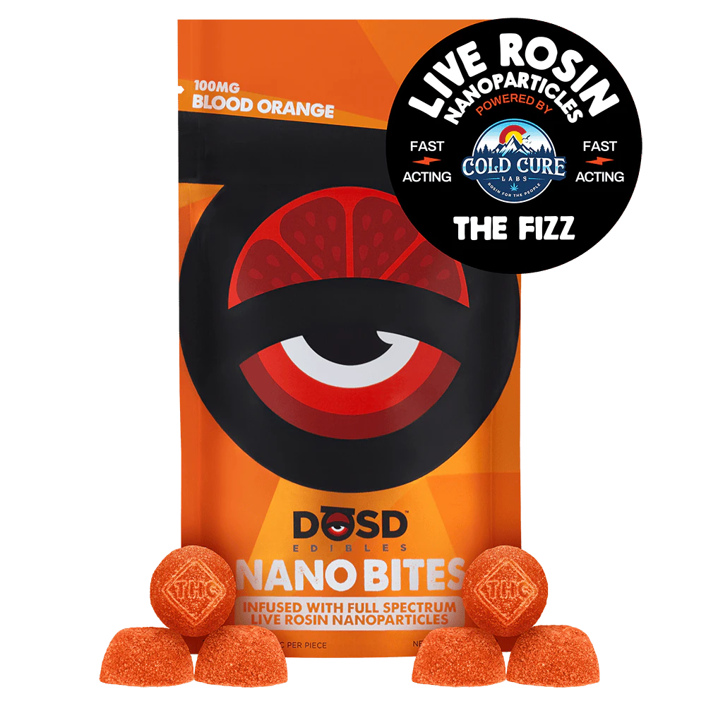 DOSD(OCC) - DOSD - Rosin Gummies - Blood Orange - 100mg Main Image