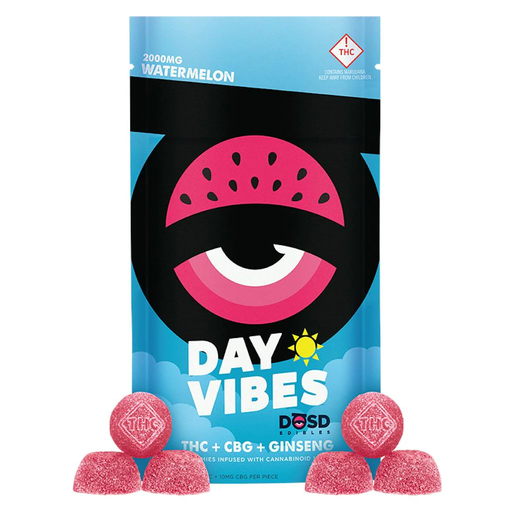 DOSD - DOSD - Gummies - Day Vibes - Watermelon - 2000mg Main Image