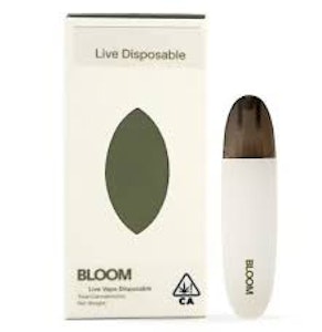 Bloom - Bloom Live Disposable .5g Dosi Punch