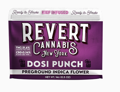 Revert - Revert- Dosi Punch- 14g Pre-Ground Flower, Kief Infused
