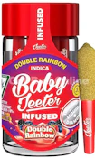 Baby Jeeter-Double Rainbow-Indica-Infused liquid Diamonda-infused Pre roll-35.29%-2.5g